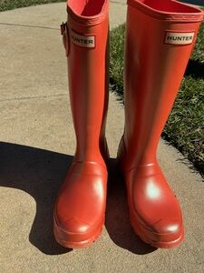 Hunter Original Kids Nebula-JFT6040NEB-Alpine Poppy-Size 5B/6G